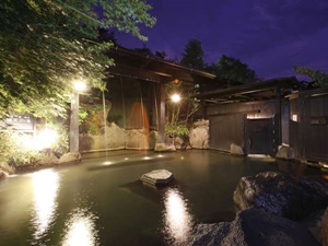 黒川温泉　いやしの里　樹やしき　お風呂の写真